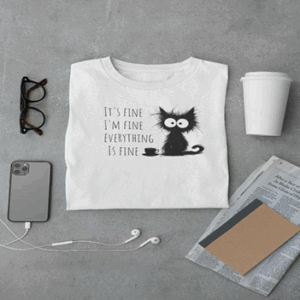 I’M fine Black Cat