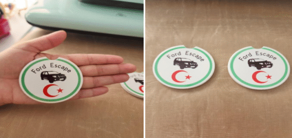 Custom Car Coasters